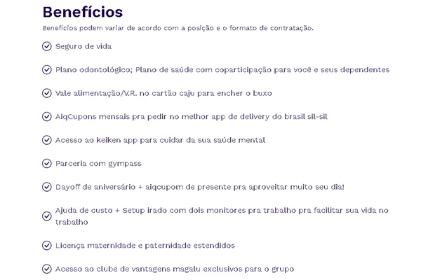 captura de tela do site remotar com vagas para trabalho