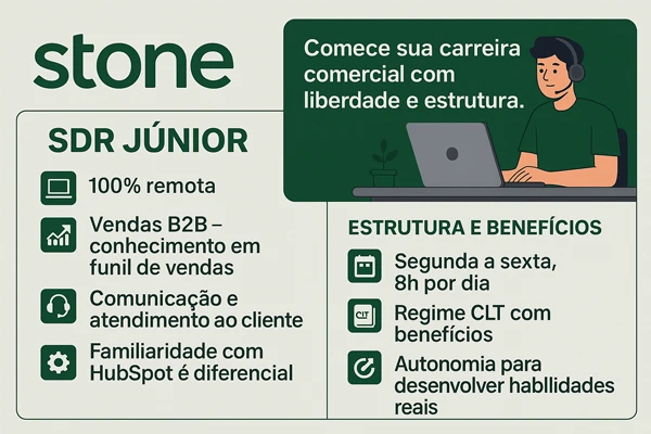 Características da empresa Stone